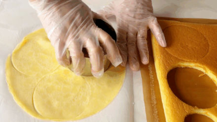 千層蛋糕的新造型,用平底鍋就能做,全新搭配